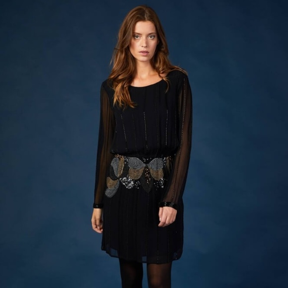 Louizon Paris Stone Beaded Dress - Picture 2 of 4